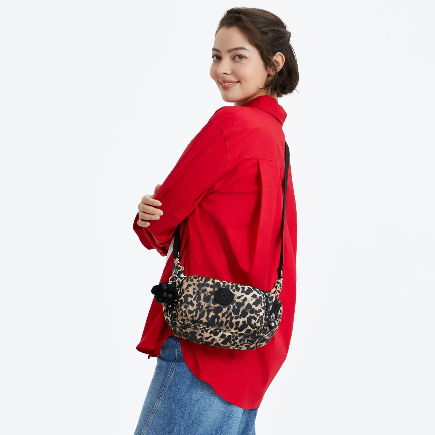 Kipling Gabbette S crossbodytas Klein Wild Leopard print