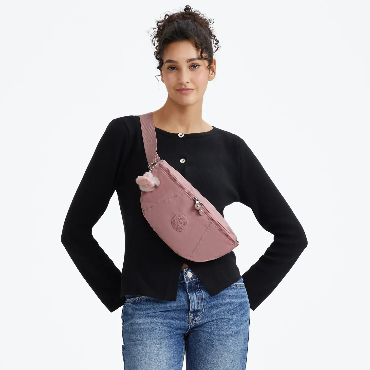 Kipling Maci heuptas Smoky Blush Medium handsfree