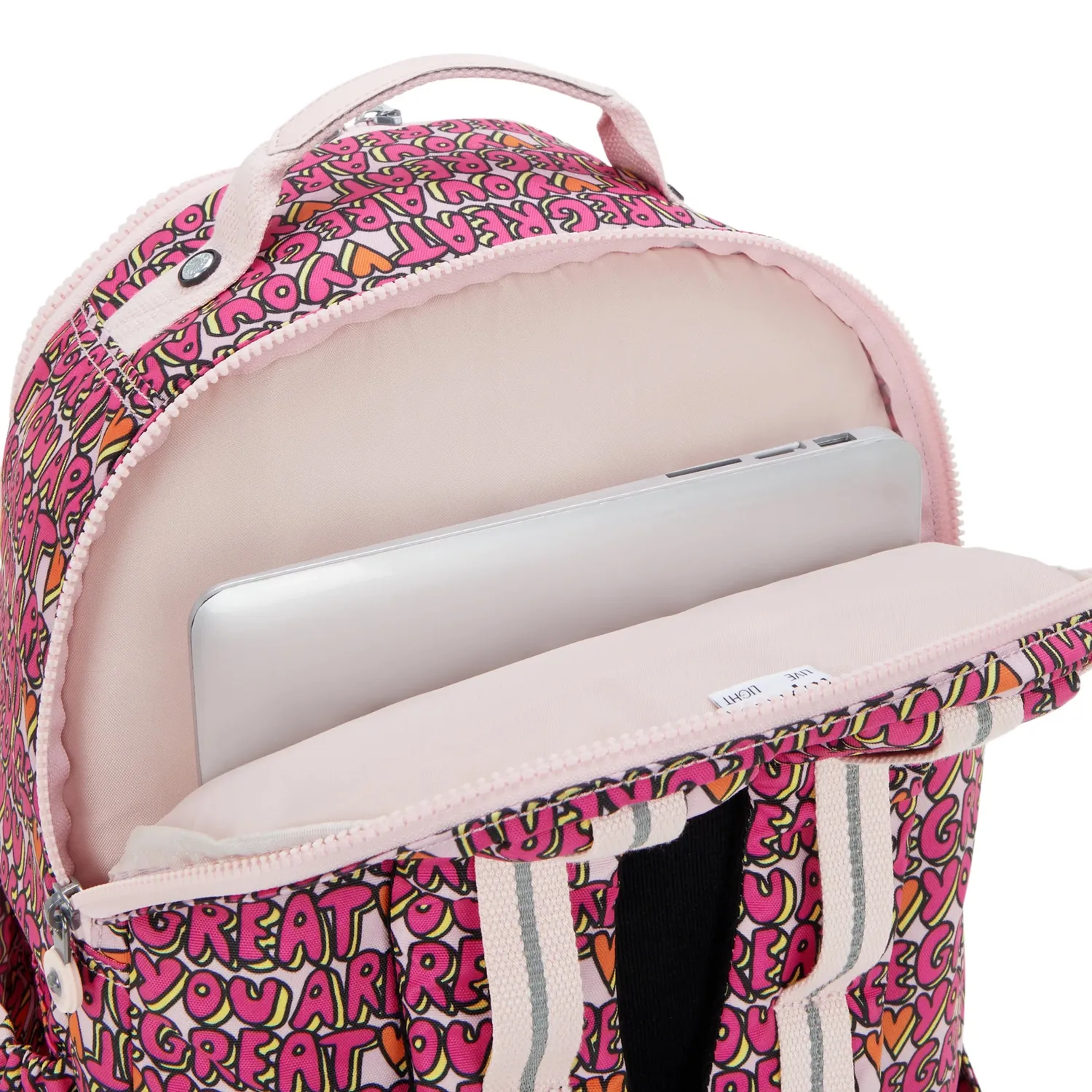 Kipling Seoul College Extra rugzak U R Great Print 15 inch