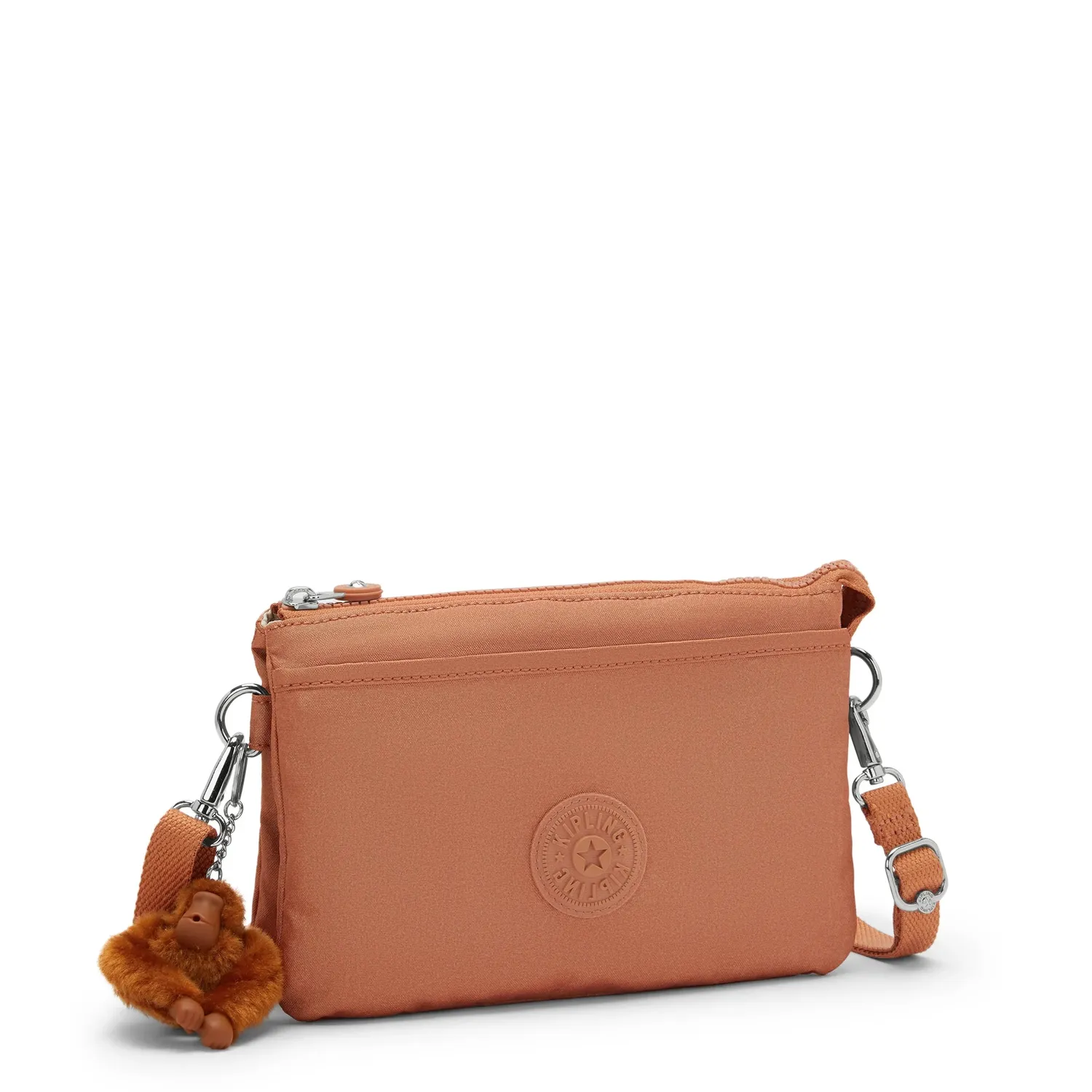 Kipling Riri crossbodytas Klein Copper Glimmer metallic