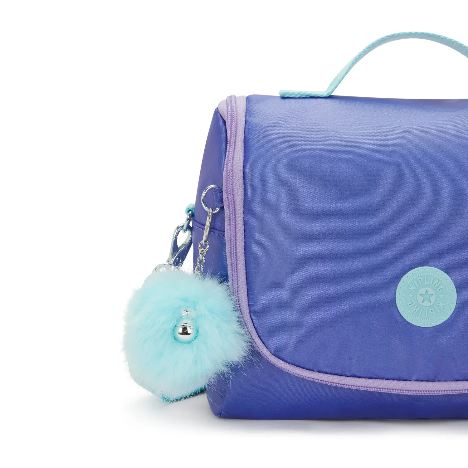 Kipling New Kichirou lunchtas Cosmic Metallic groot met klep