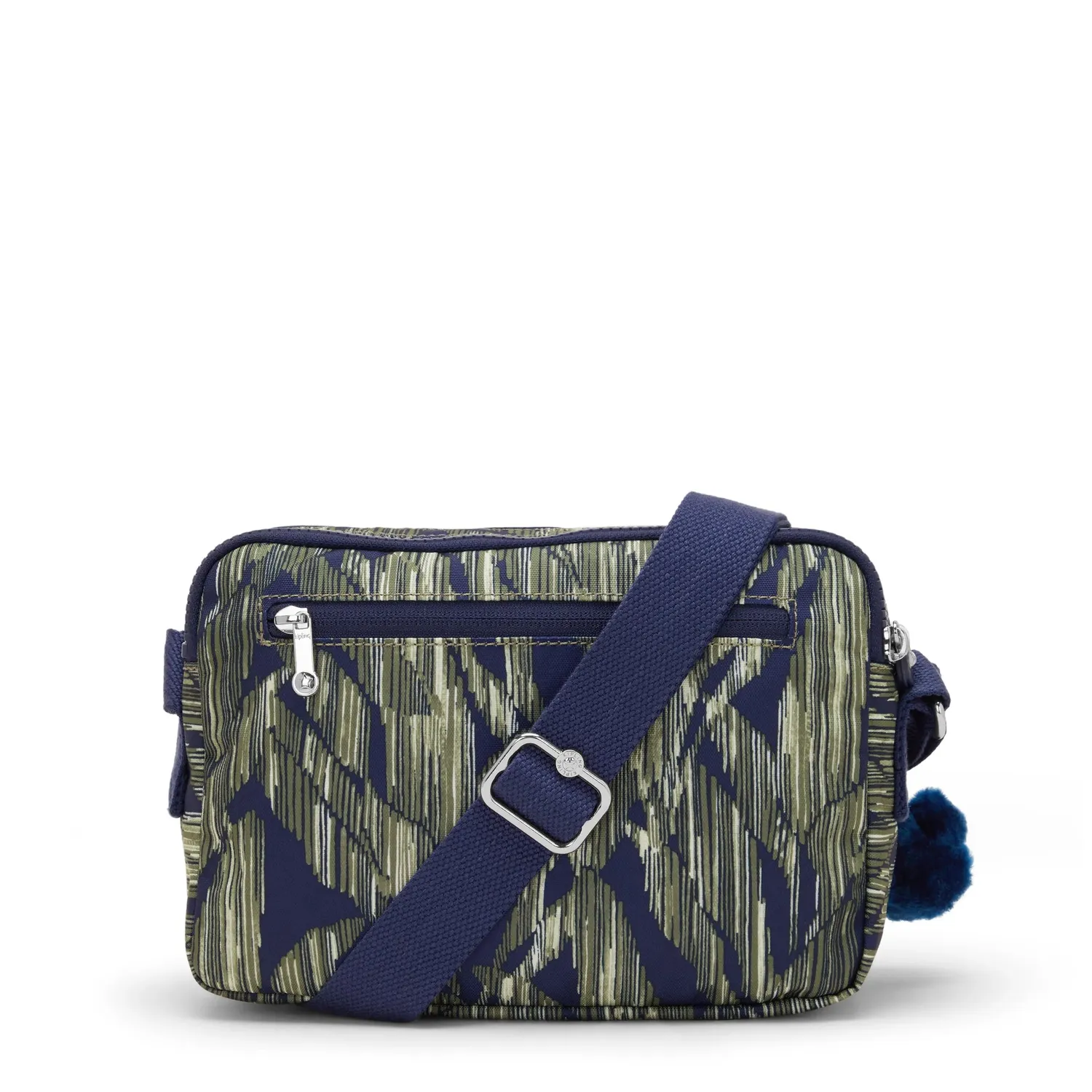 Kipling Abanu M crossbody tas Striped Grasses Medium streepprint