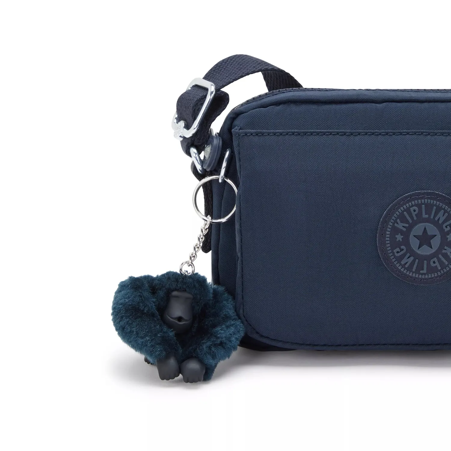 Kipling Abanu Crossbody Tas Klein Blue Bleu 2 licht