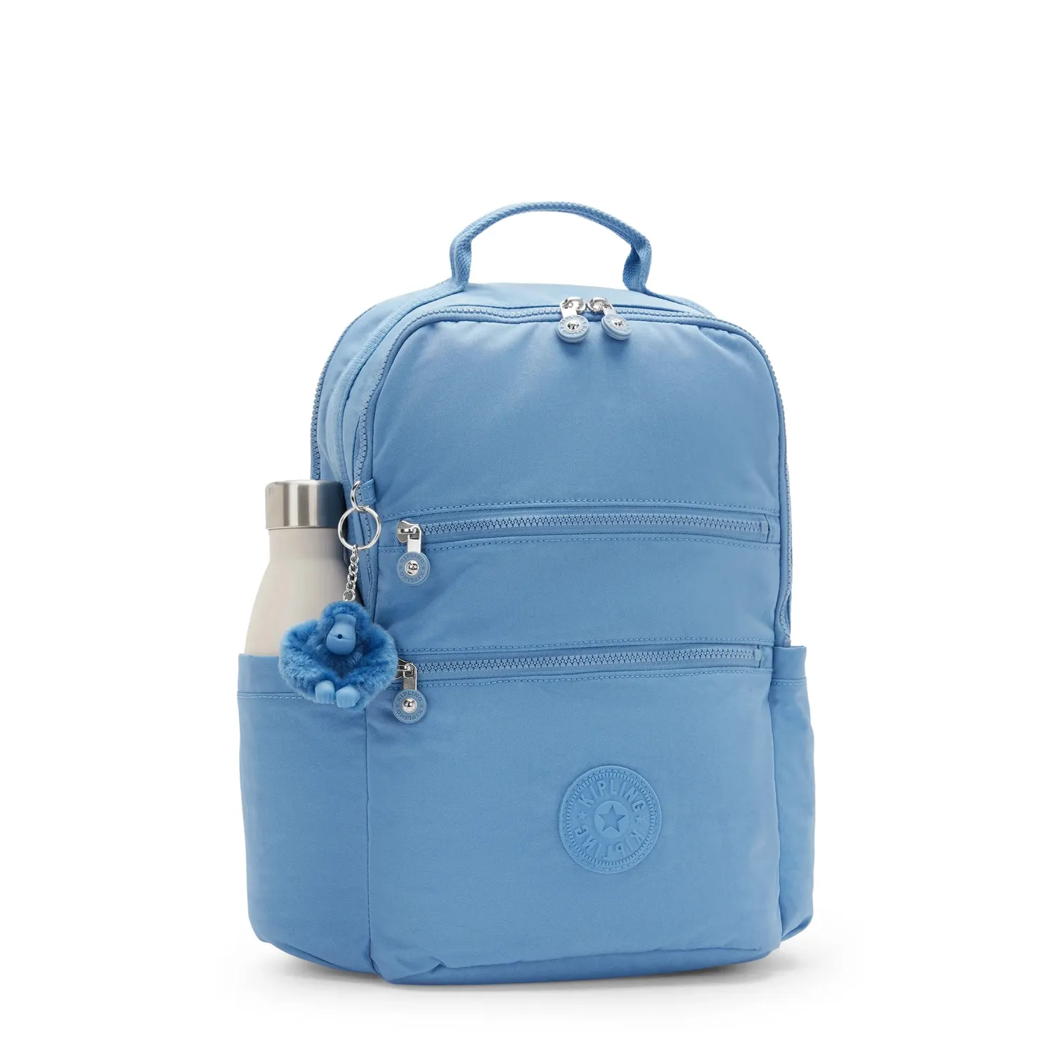 Kipling Biana rugzak Vintage Blue Groot laptopvak
