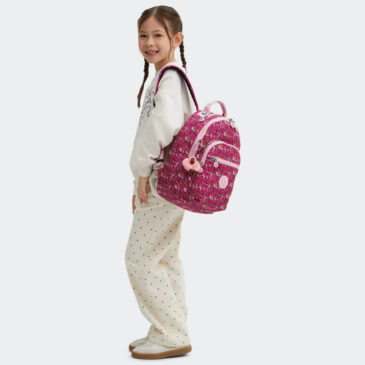 Kipling Seoul S rugzak Klein U R Great Print 11 inch