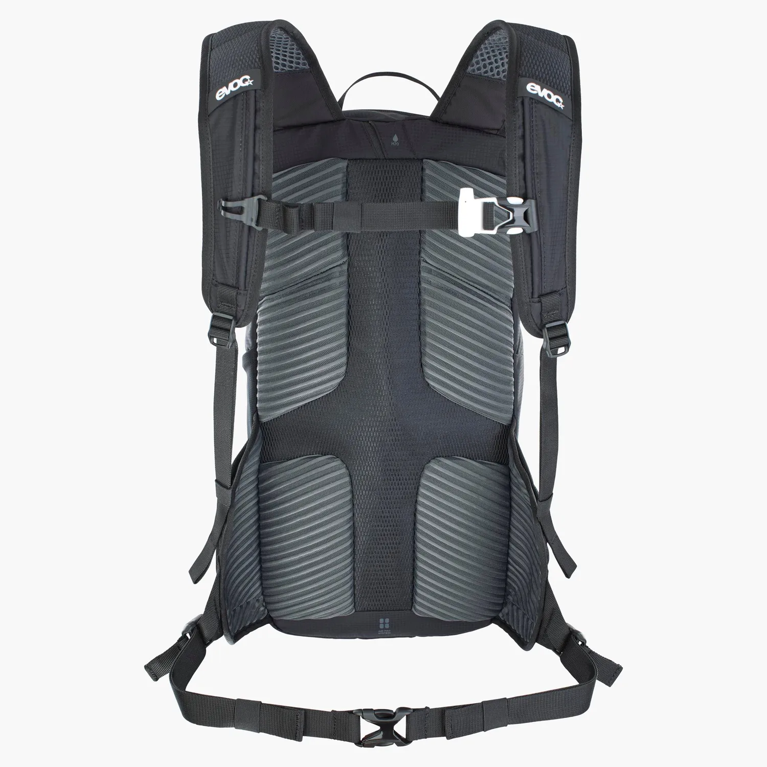 Evoc Ride 16 Rugzak zwart 16L met helmhouder