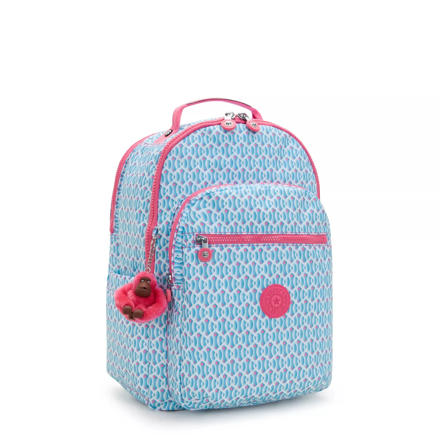 Kipling Seoul College rugzak Groot Dreamy Geo Combo 15 inch