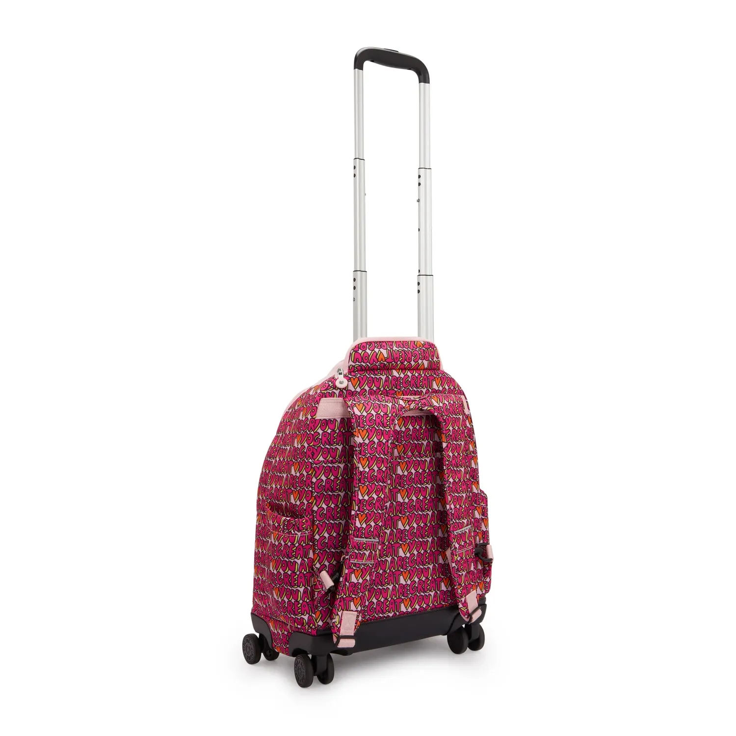 Kipling New Zea rugzak met wielen U R Great Print groot