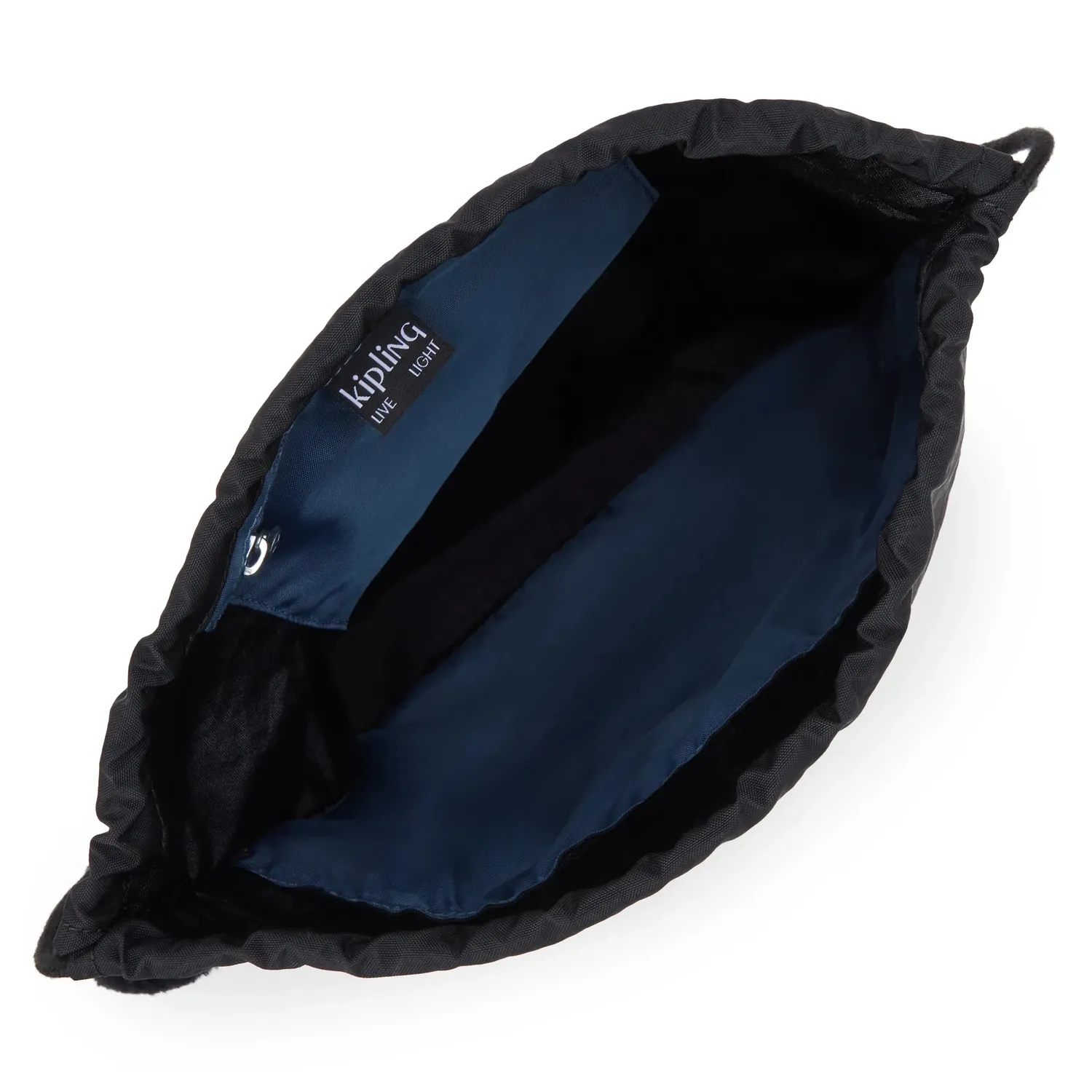 Kipling Supertaboo gymtas Space Black Block Medium waterafstotend