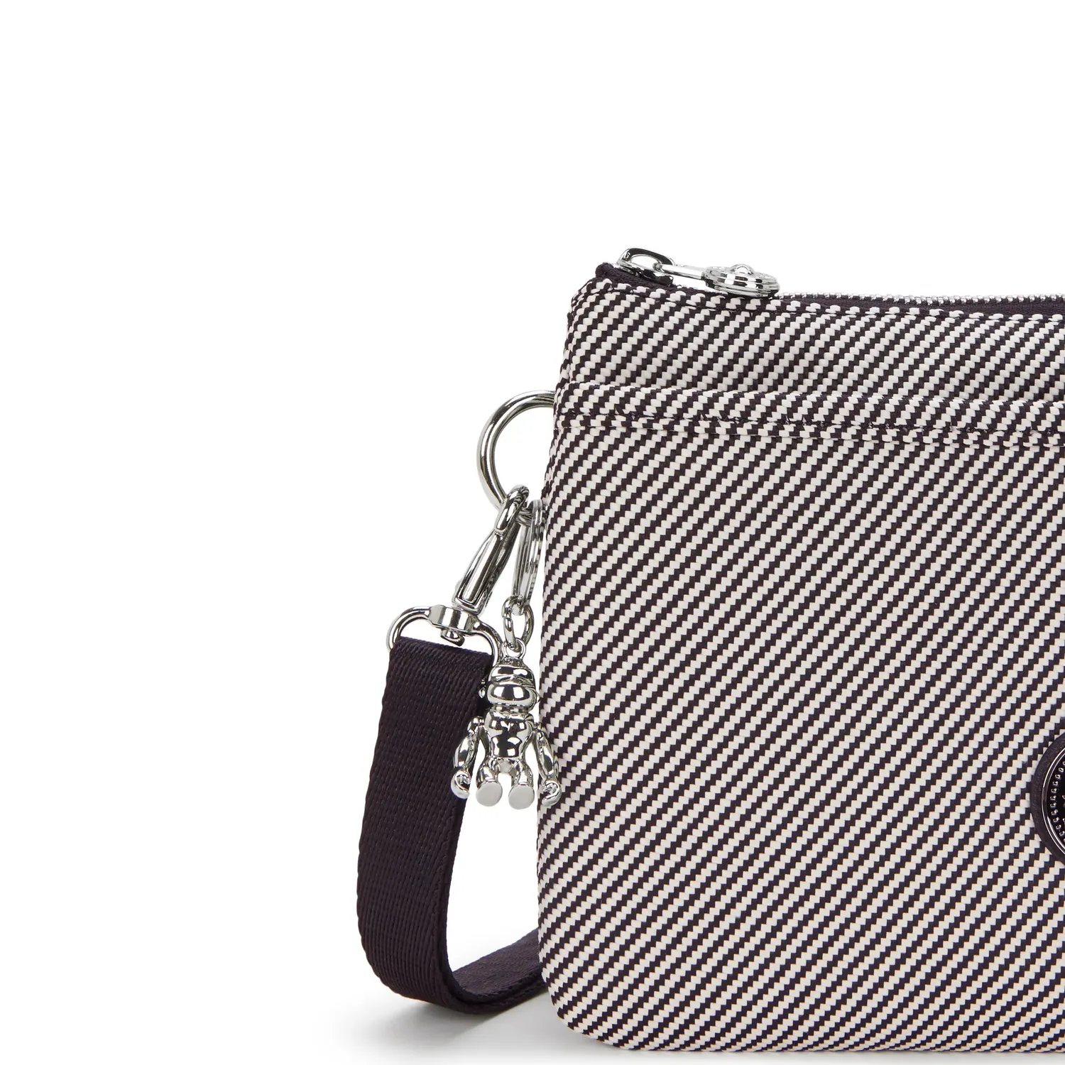 Kipling Riri crossbody klein Diagonal Jacquard hartjes