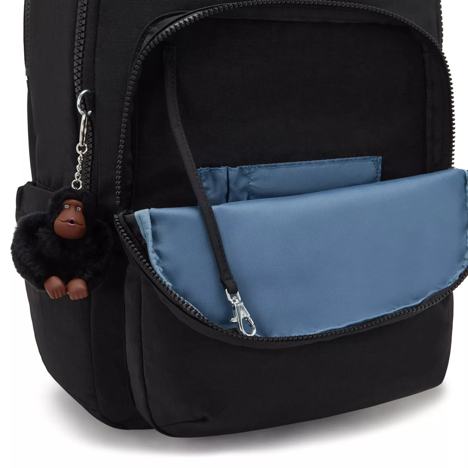 Kipling Seoul Lap rugzak True Black groot 15 inch