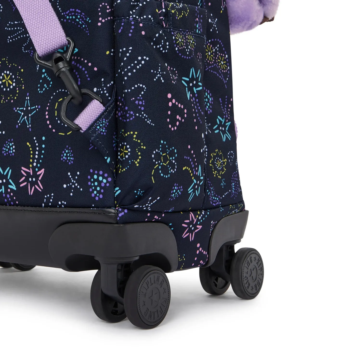 Kipling New Zea rugzak met wielen Unicorn Star groot