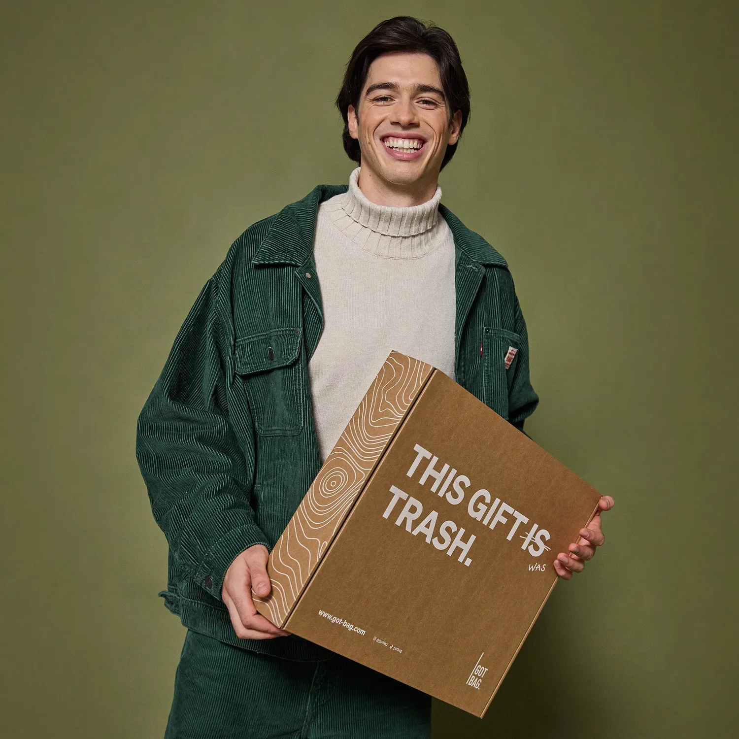 Got Bag Geschenkbox cadeauverpakking print gerecycled karton
