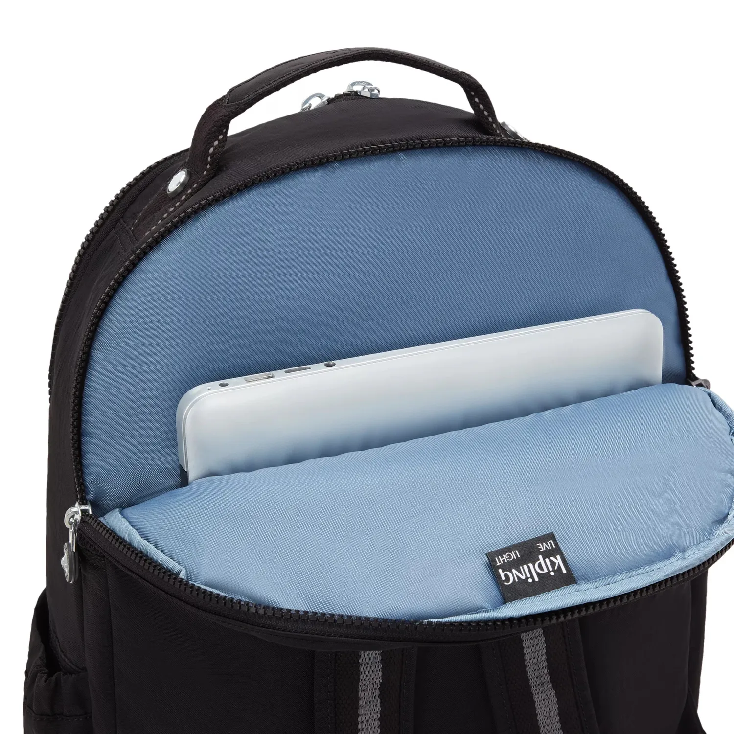 Kipling Seoul Lap rugzak True Black groot 15 inch