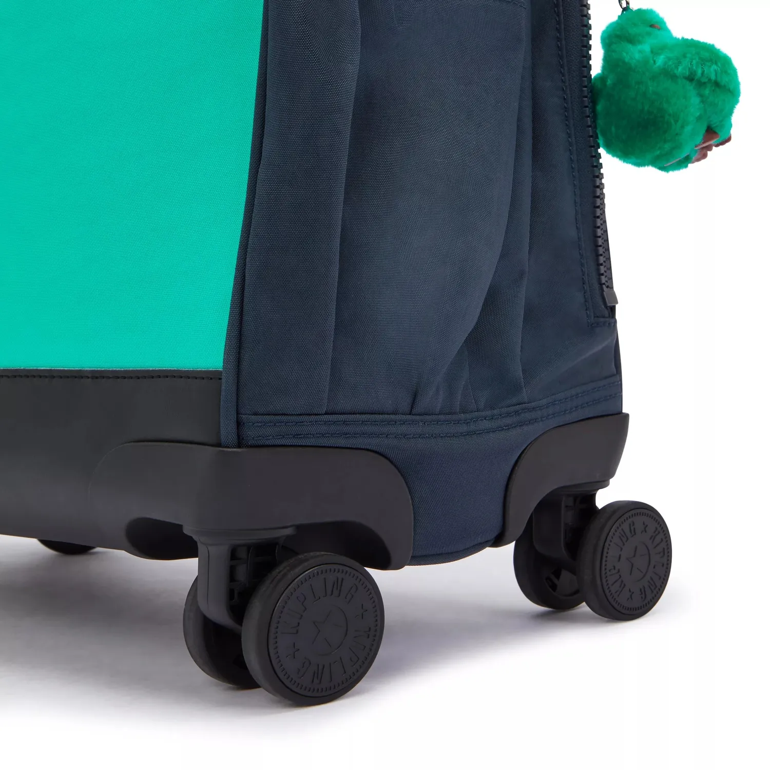Kipling New Storia trolley Blue Green Block Groot vakken