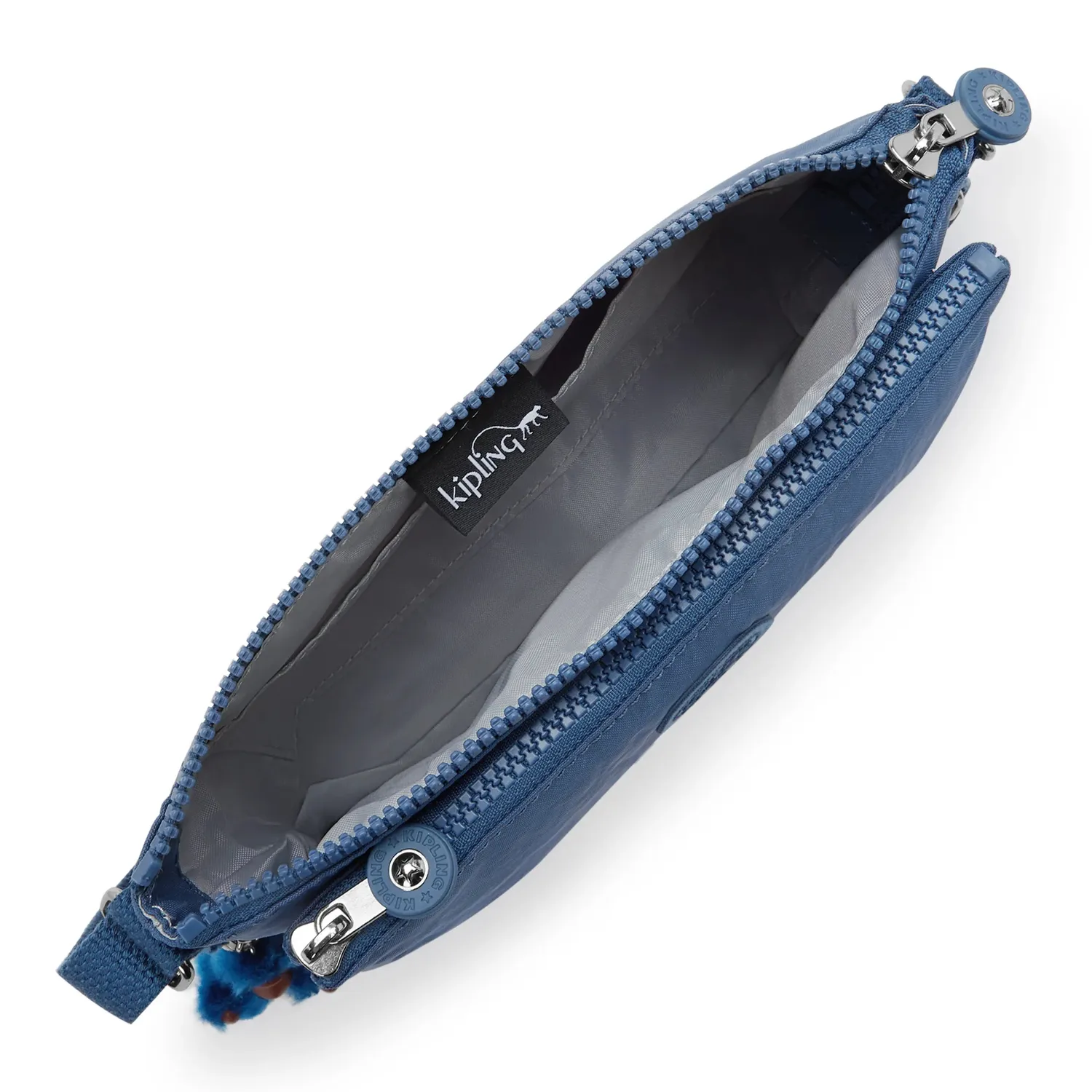 Kipling Mikaela schoudertas klein Delicate Blue crossbody