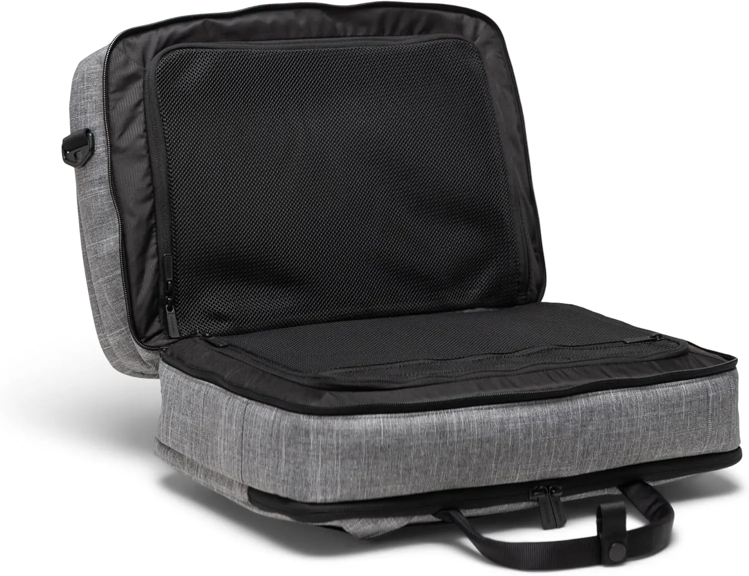 Herschel Bowen Duffel Tech Bag reistas Raven Crosshatch