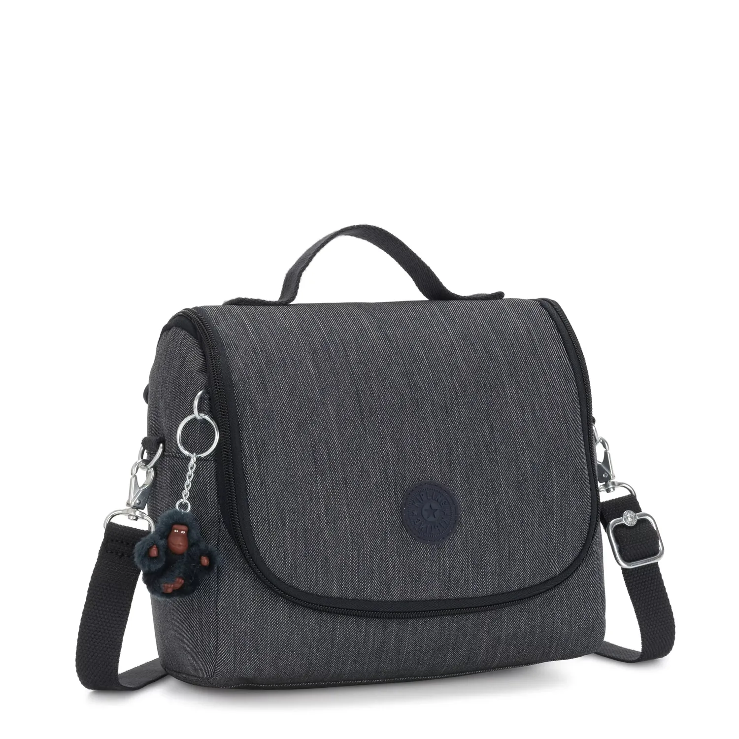 Kipling New Kichirou lunchtas Marine Navy Groot met schouderriem