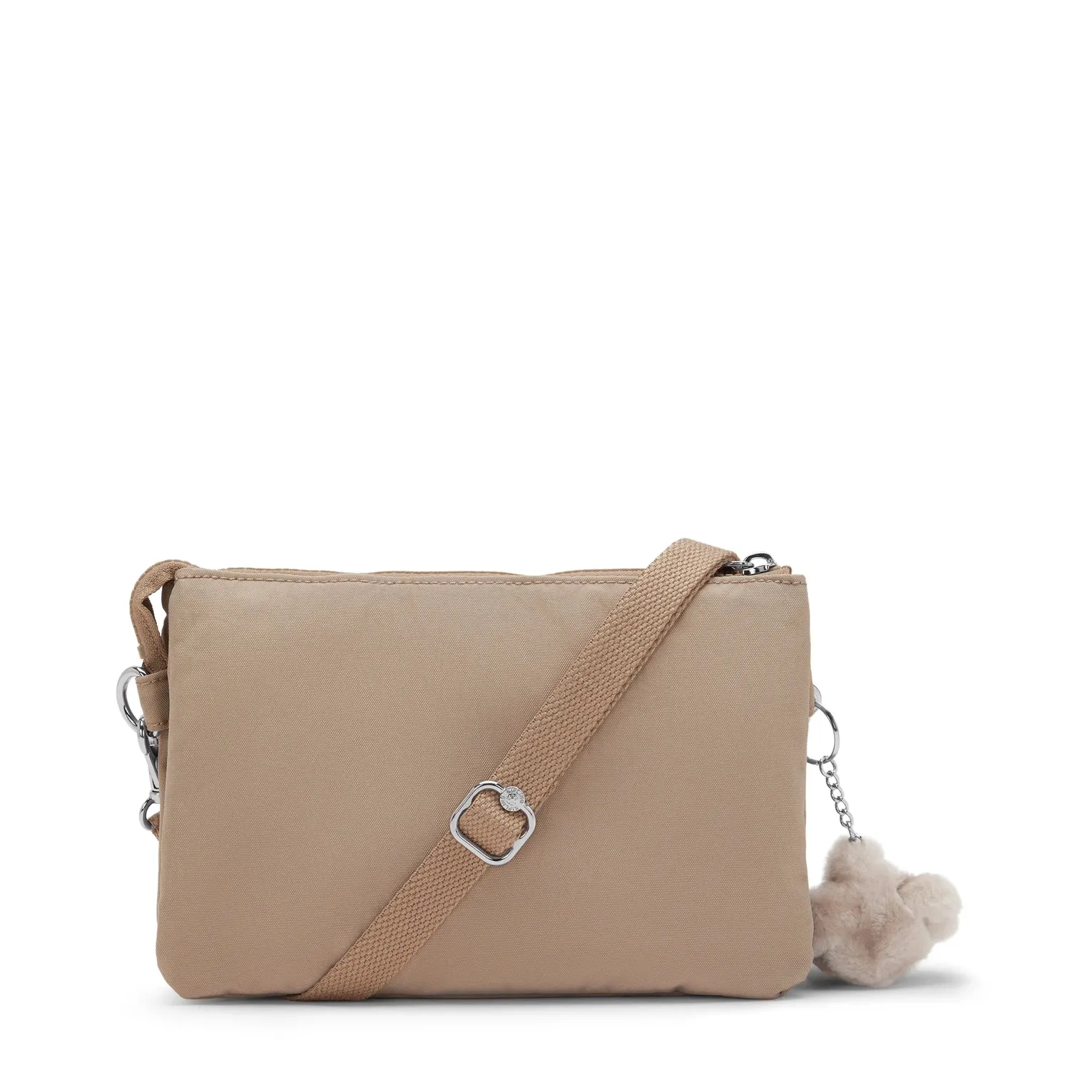 Kipling Riri crossbodytas Klein Tan Beige lichtgewicht