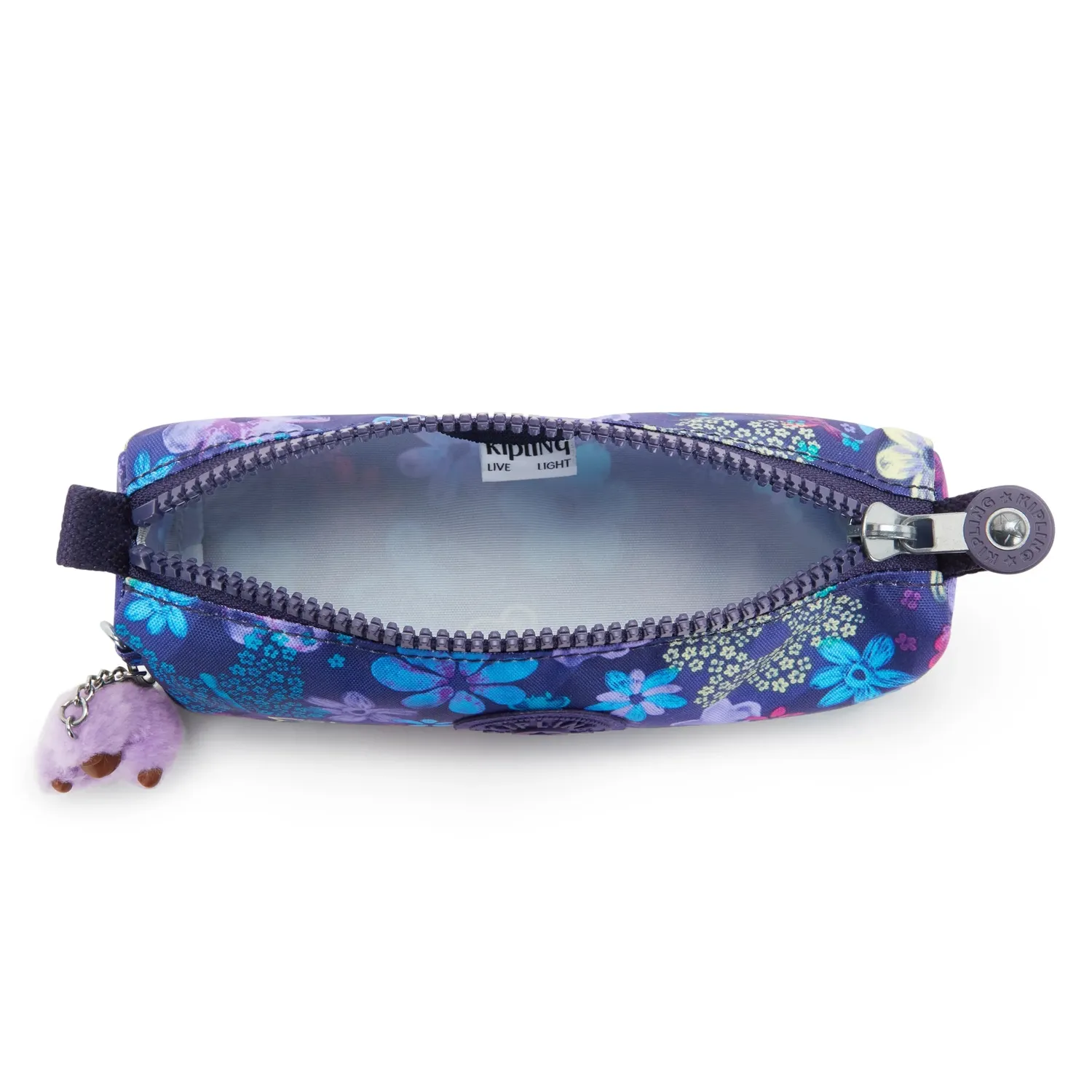 Kipling Freedom pennenzak Medium Dark Flower Stamp nylon