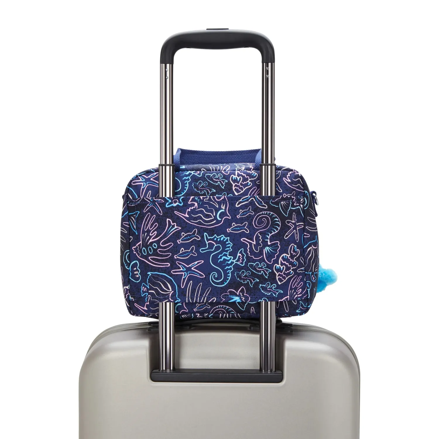 Kipling Miyo lunchtas Groot Disco Fish geïsoleerd