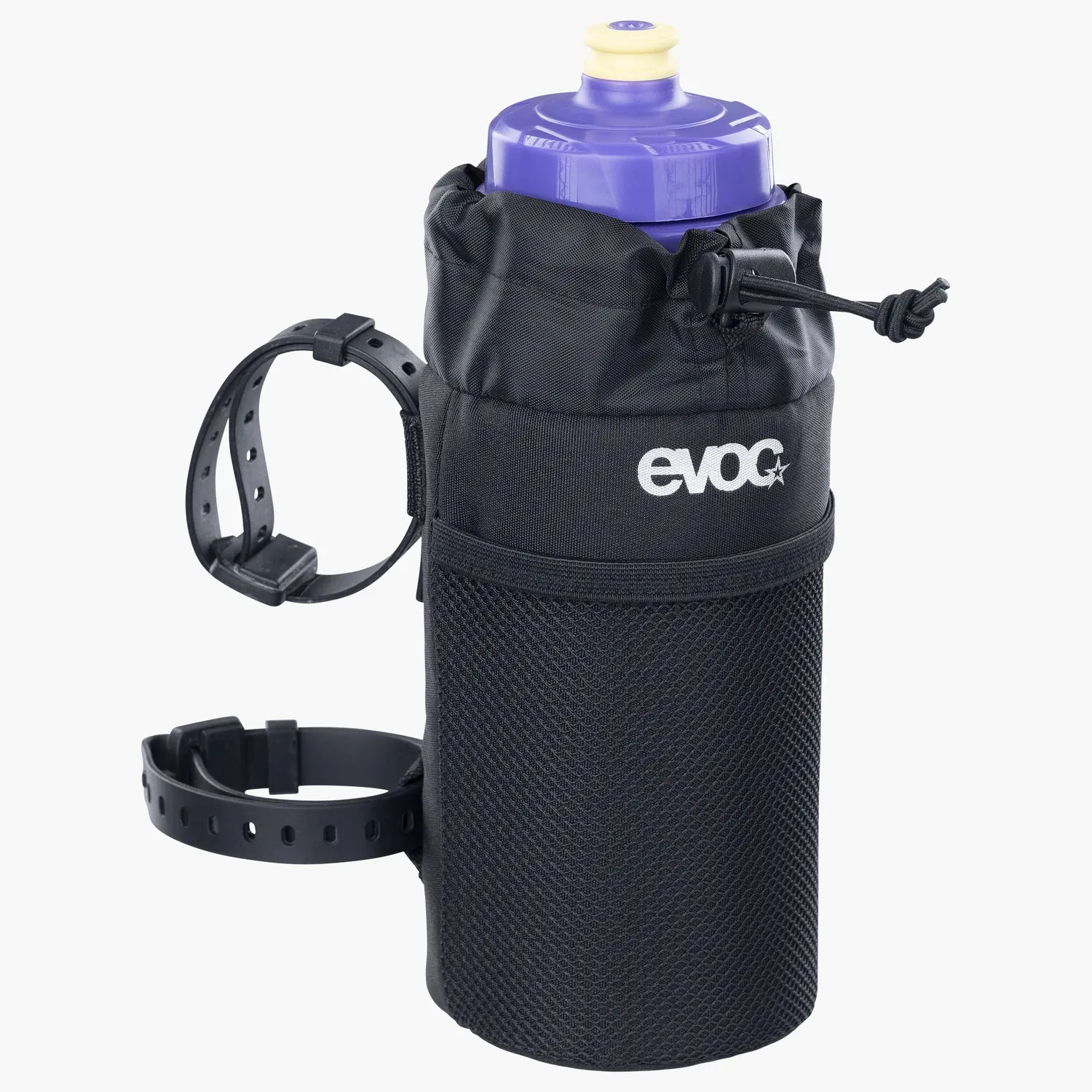 Evoc Food Pouch stuurtas zwart met ritsvak