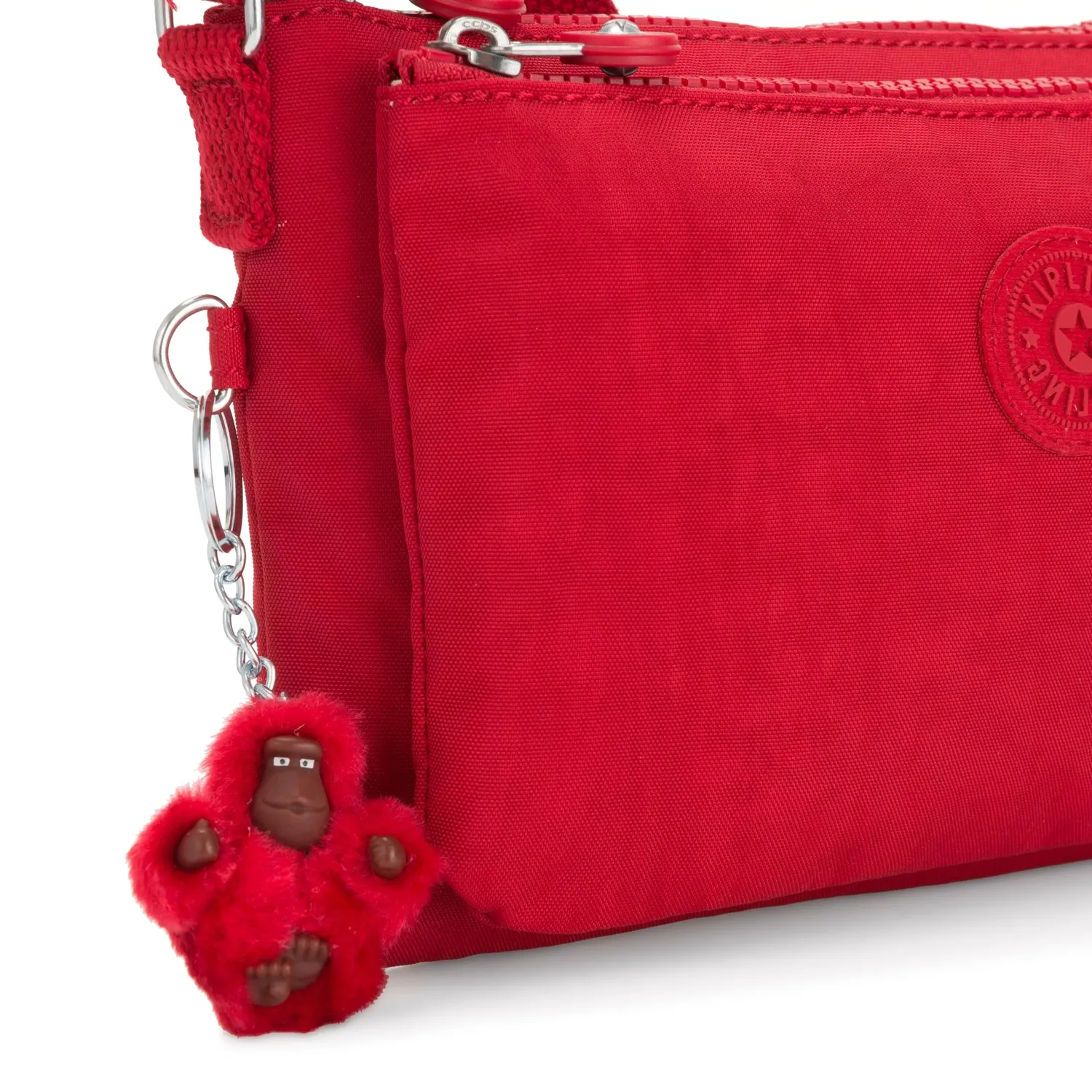 Kipling Mikaela schoudertas Cherry Tonal klein