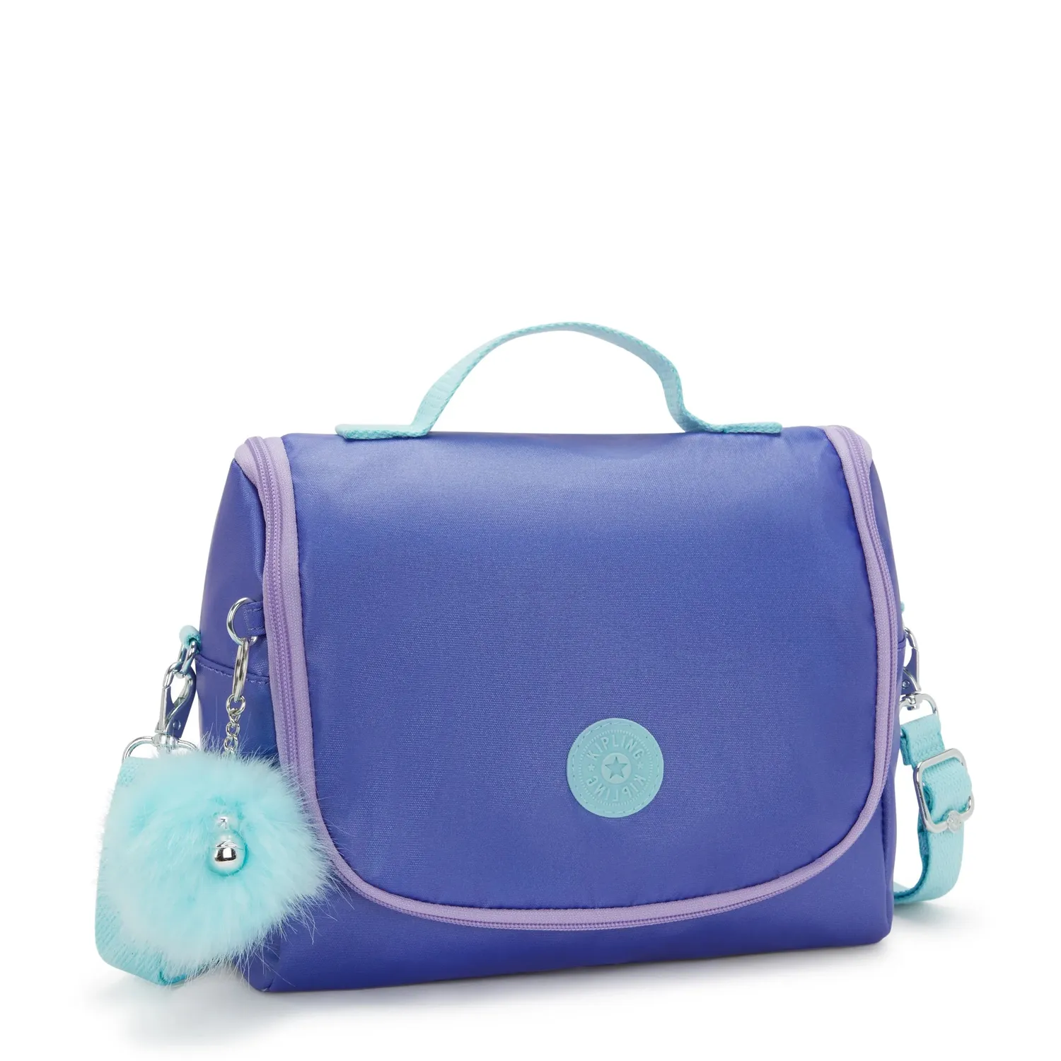 Kipling New Kichirou lunchtas Cosmic Metallic groot met klep