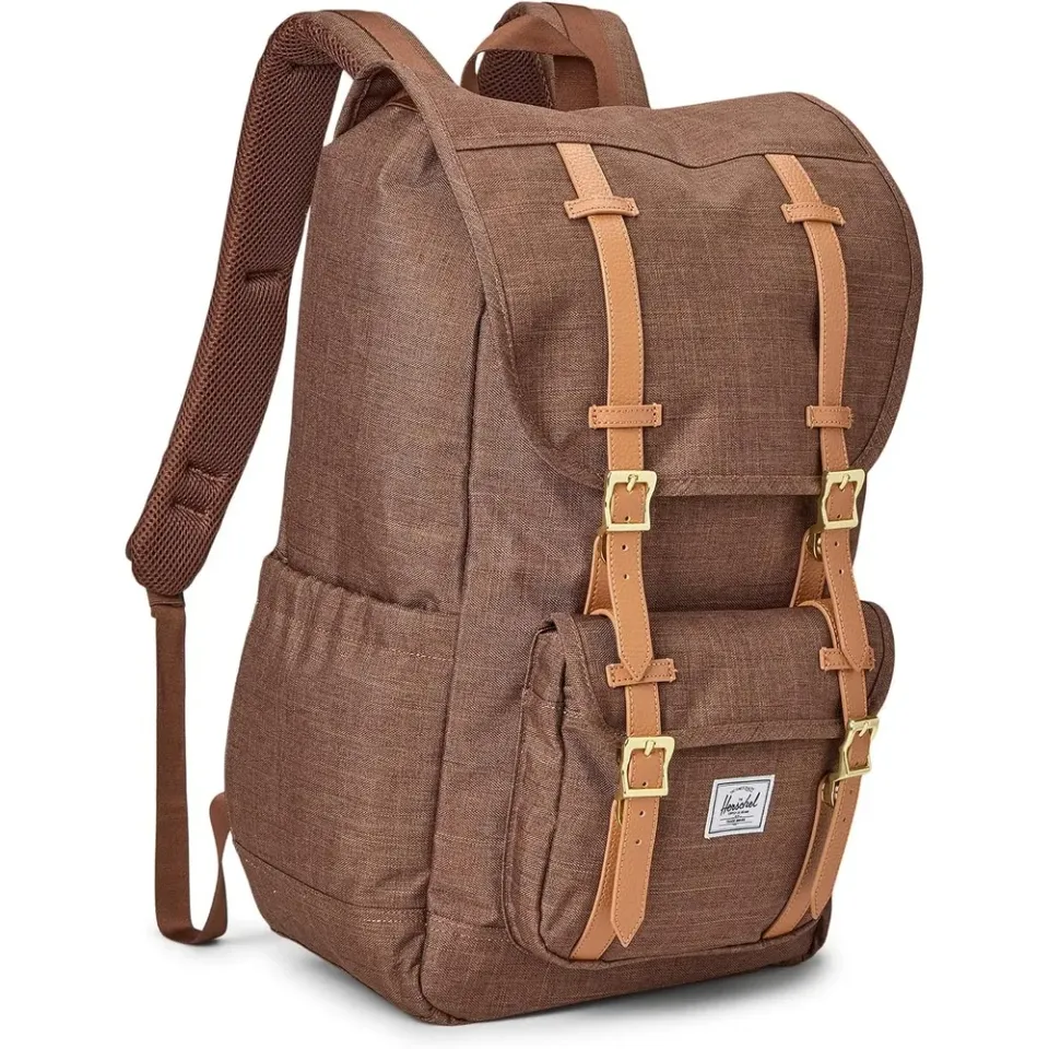 Herschel Little America Standard rugzak 30L zwart canvas