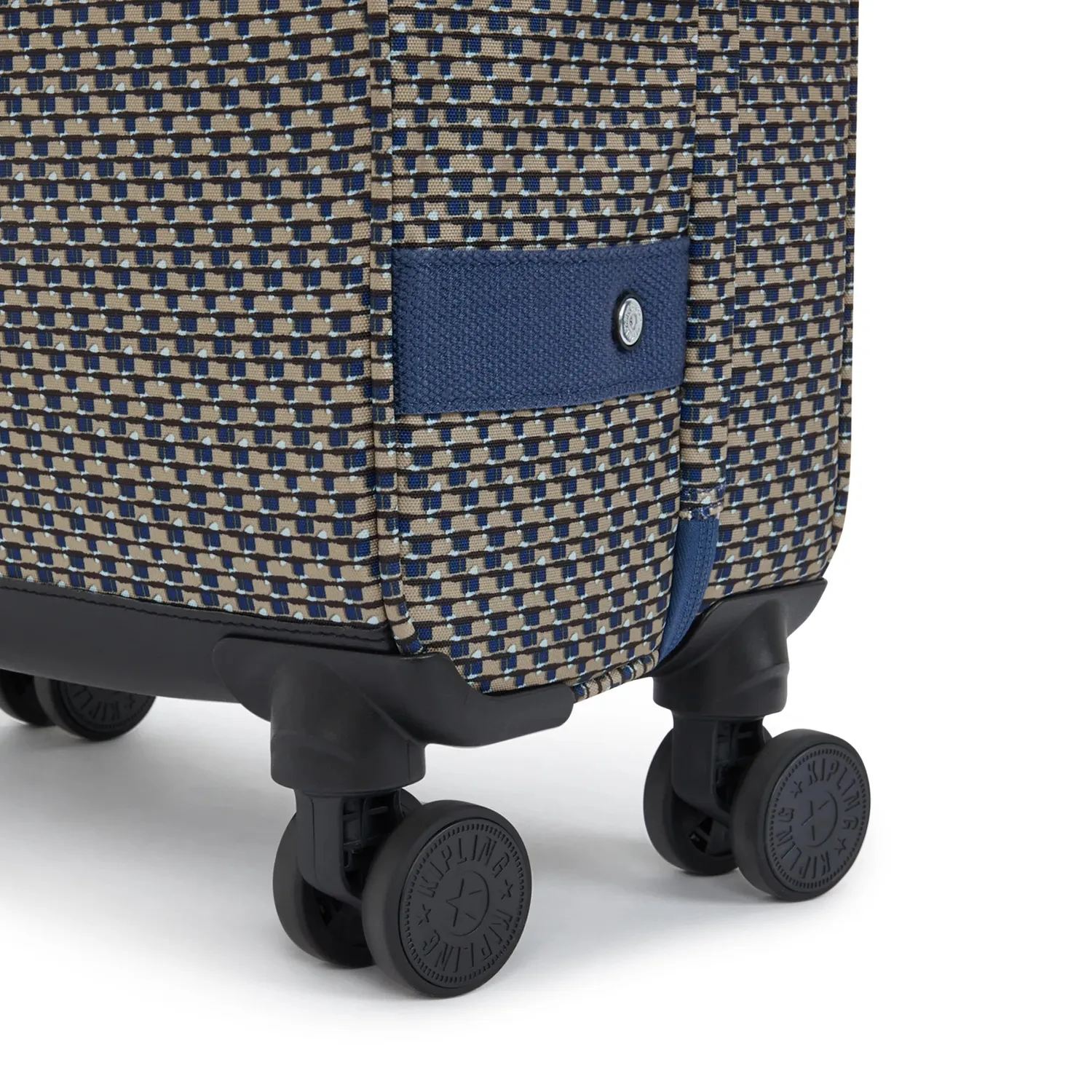 Kipling Spontaneous S Koffer Klein Blue on Wire lichtgewicht
