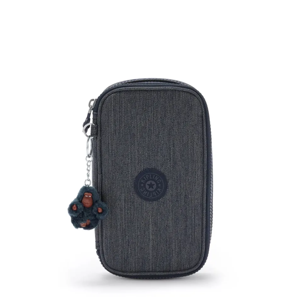 Kipling 50 Pens etui Medium Marine Navy 50 pennen