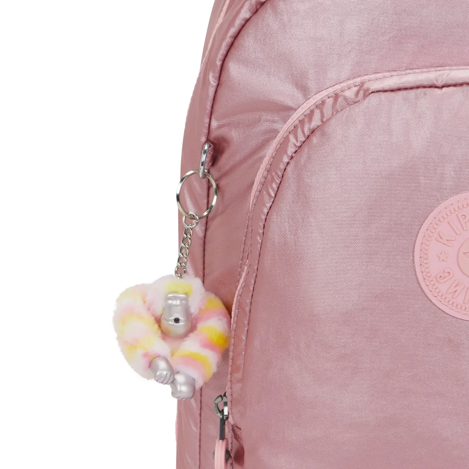Kipling Class Room rugzak Groot Bronze Pink Metallic laptopvak