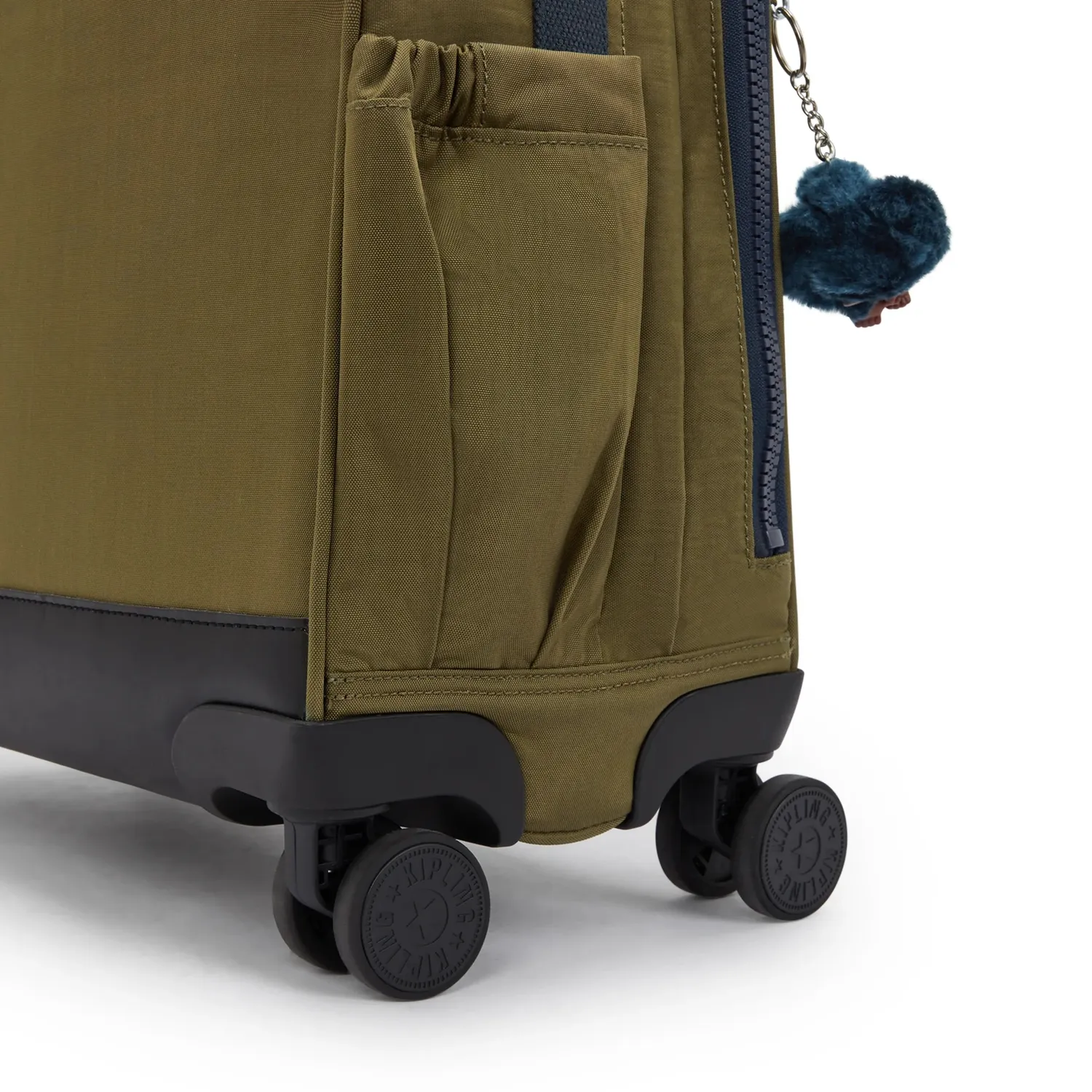 Kipling New Storia schooltas met wielen Treasure Green Groot laptopvak