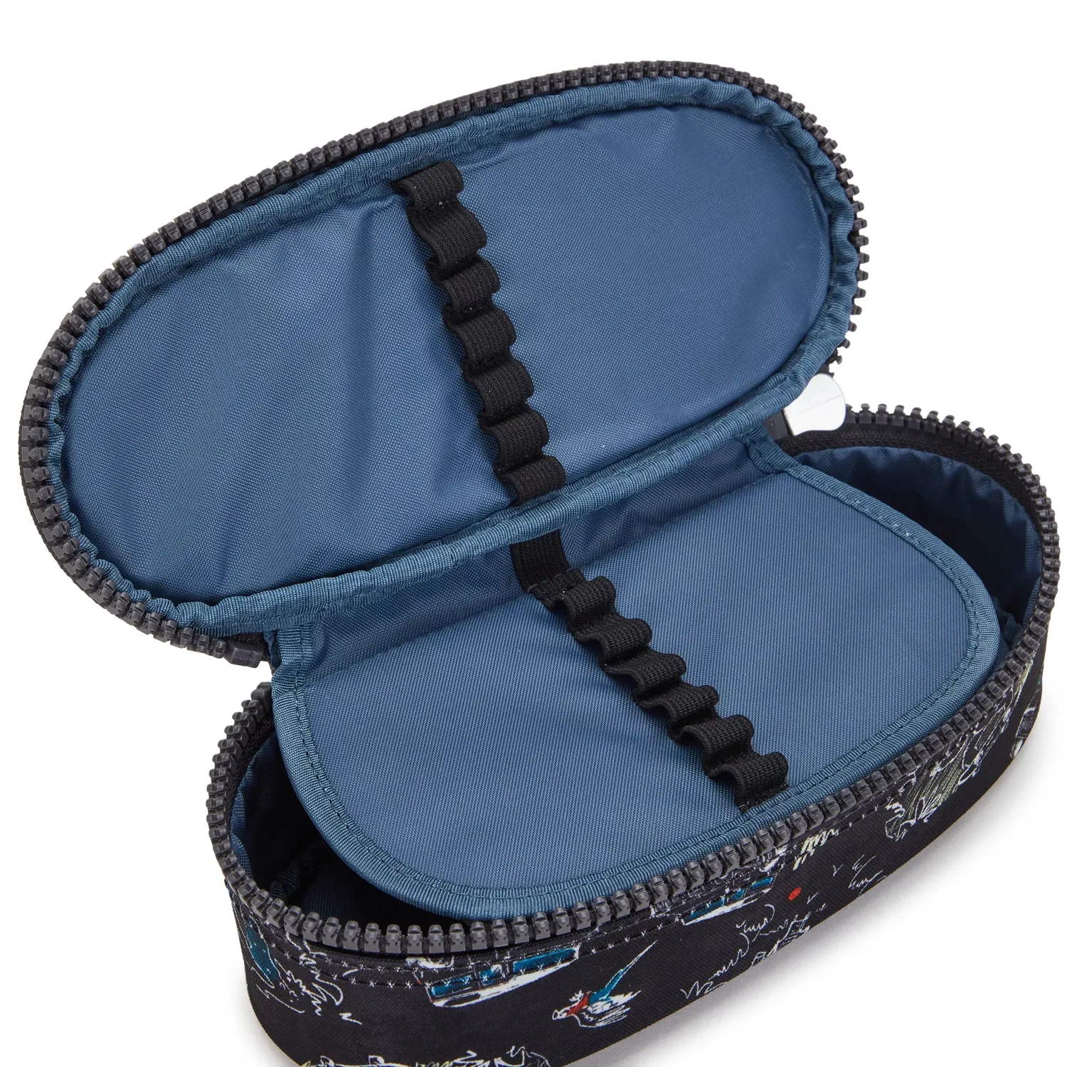 Kipling Duobox etui Medium Jungle Fun Race waterafstotend