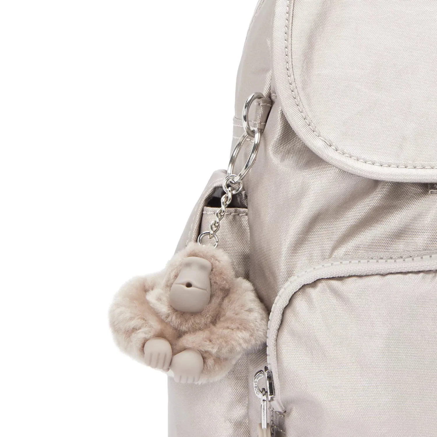 Kipling City Pack Mini rugzak Metallic Glow extra klein