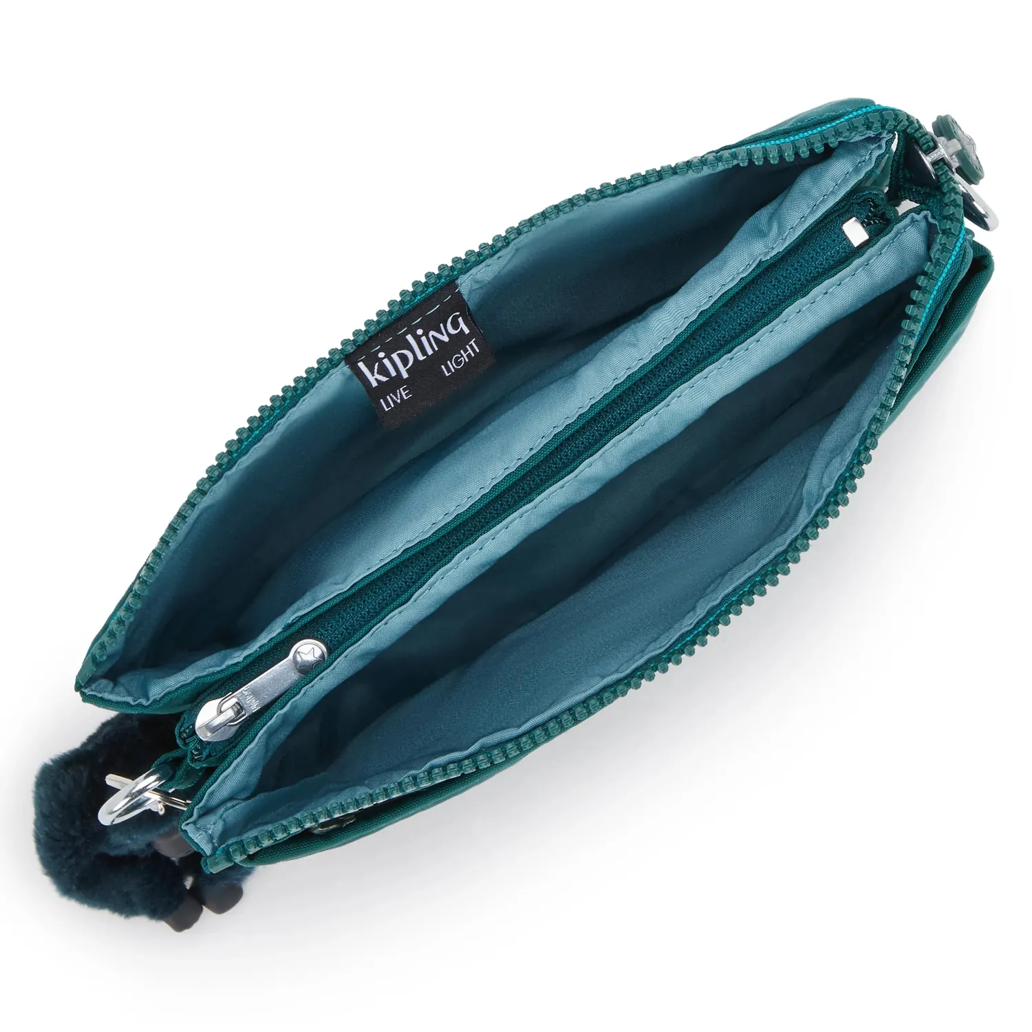 Kipling Riri crossbodytas Klein Tailored Green groen