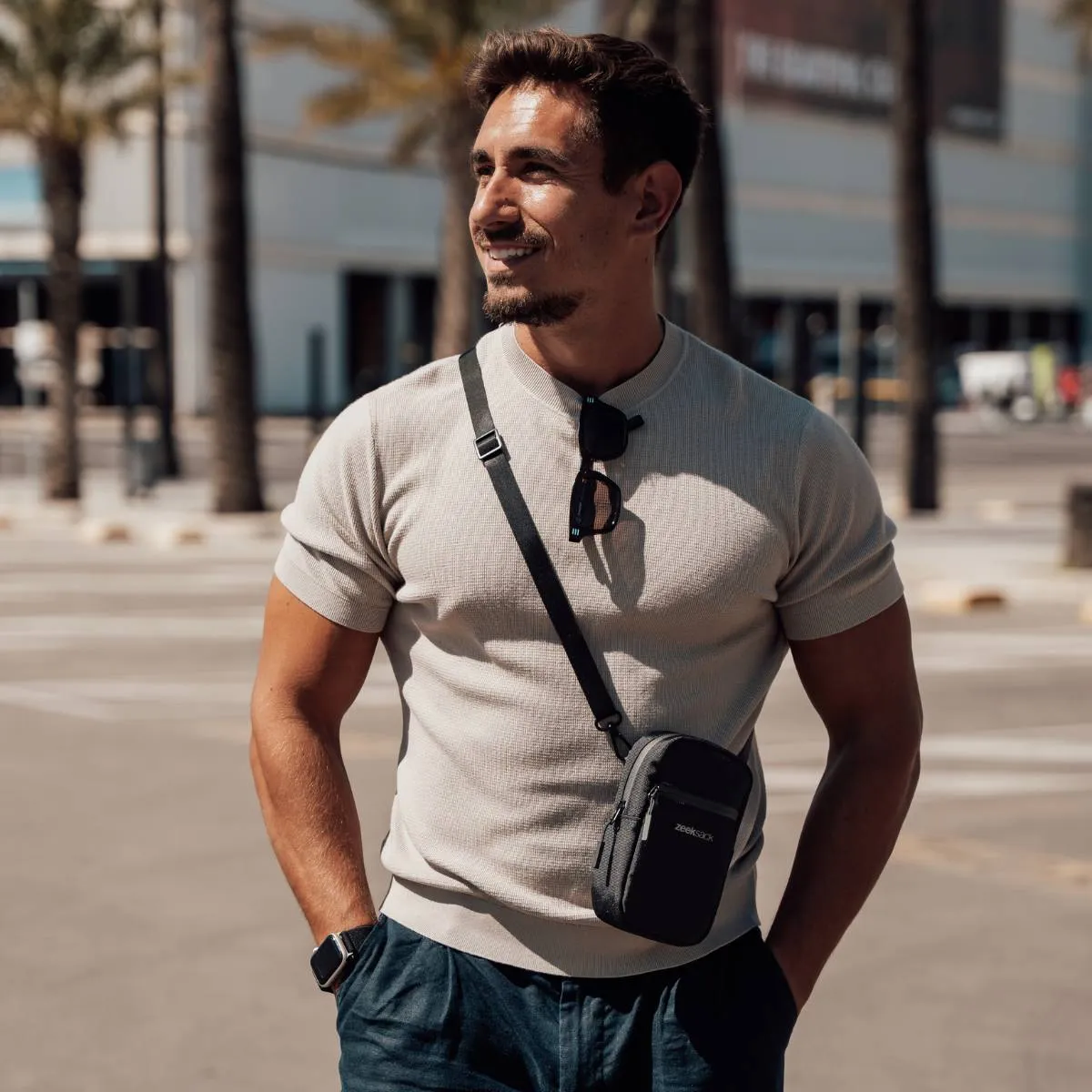 ZEEKSACK Travel Pouch tasje zwart waterafstotend