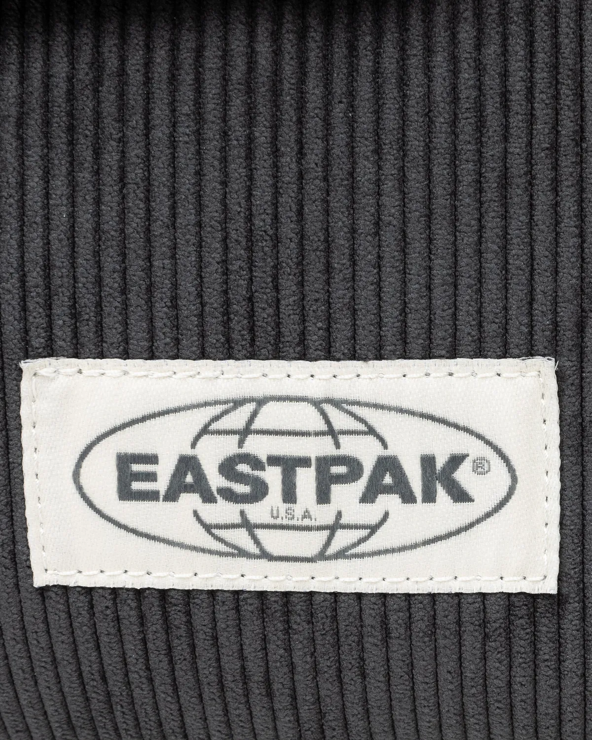 Eastpak Day Pak'r S rugzak Ribs Black klein ribstof