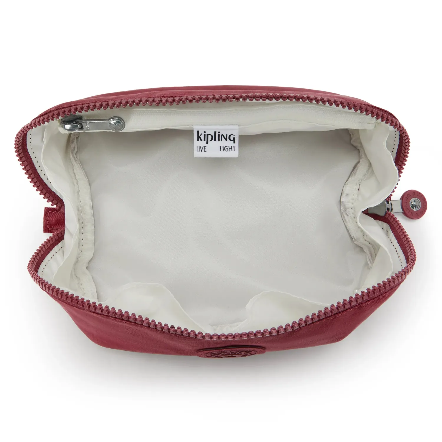 Kipling Mirko S toilettas Lounge Wine klein met ritsvak