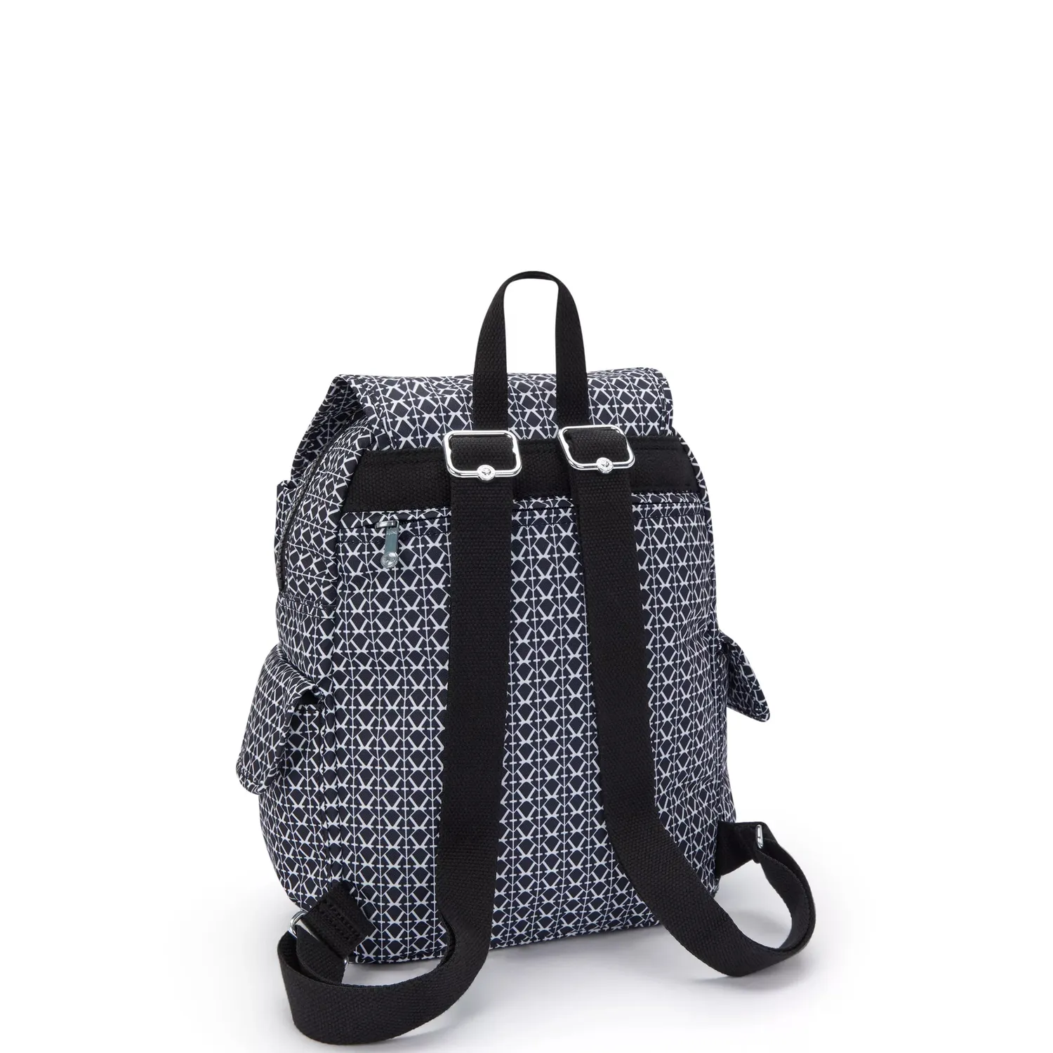 Kipling City Pack S rugzak Klein Signature Print licht