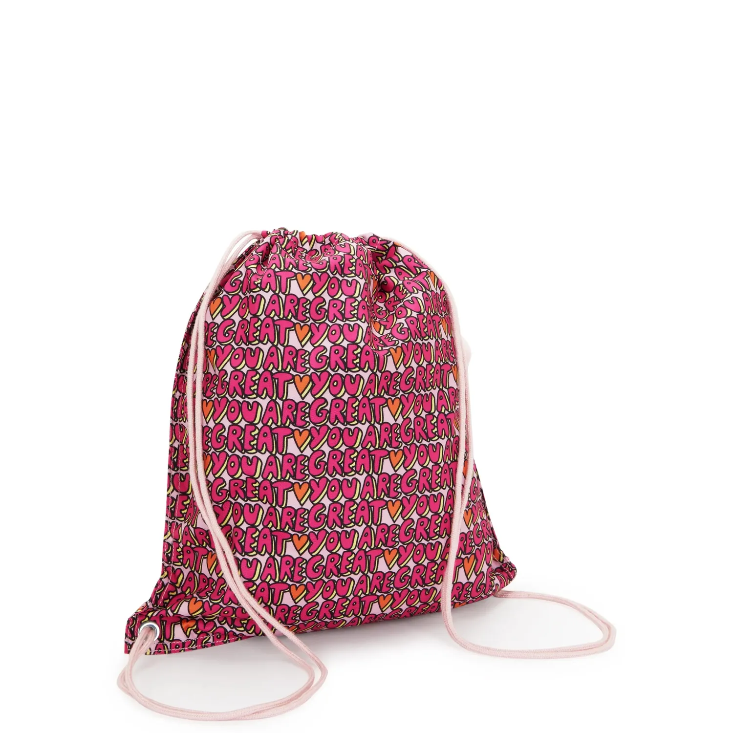 Kipling Supertaboo rugzak U R Great Print Medium waterafstotend