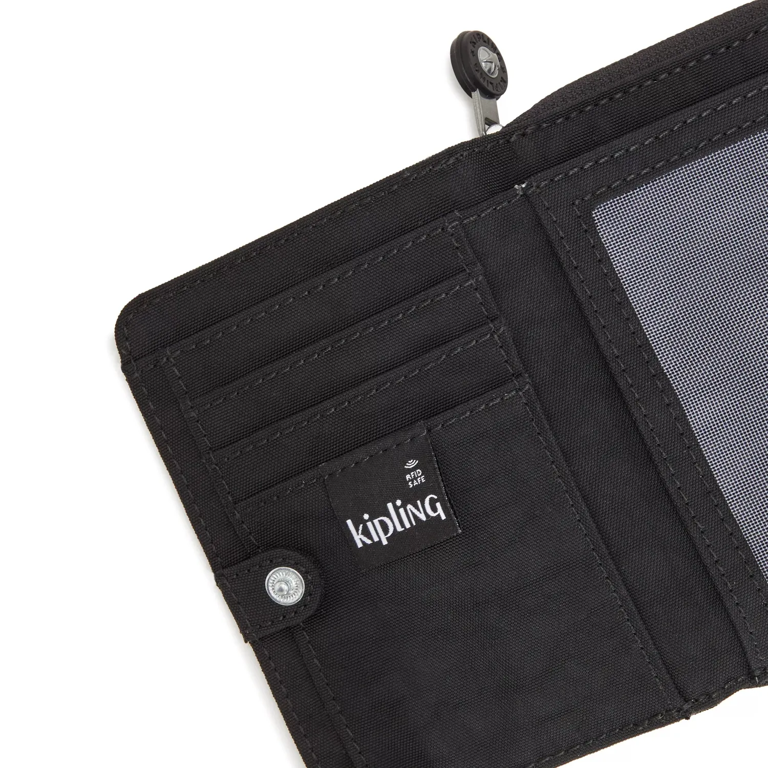 Kipling Money Love portemonnee Black Noir RFID