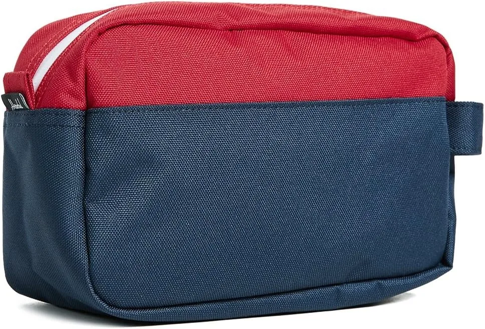 Herschel Chapter toilettas navy/red met ritsvakken
