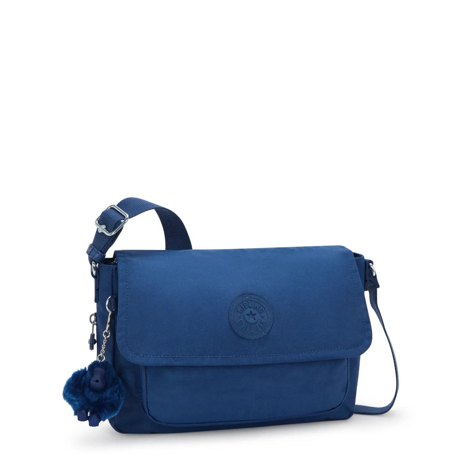Kipling Dalma crossbody Medium Casual Blue handsfree vakken