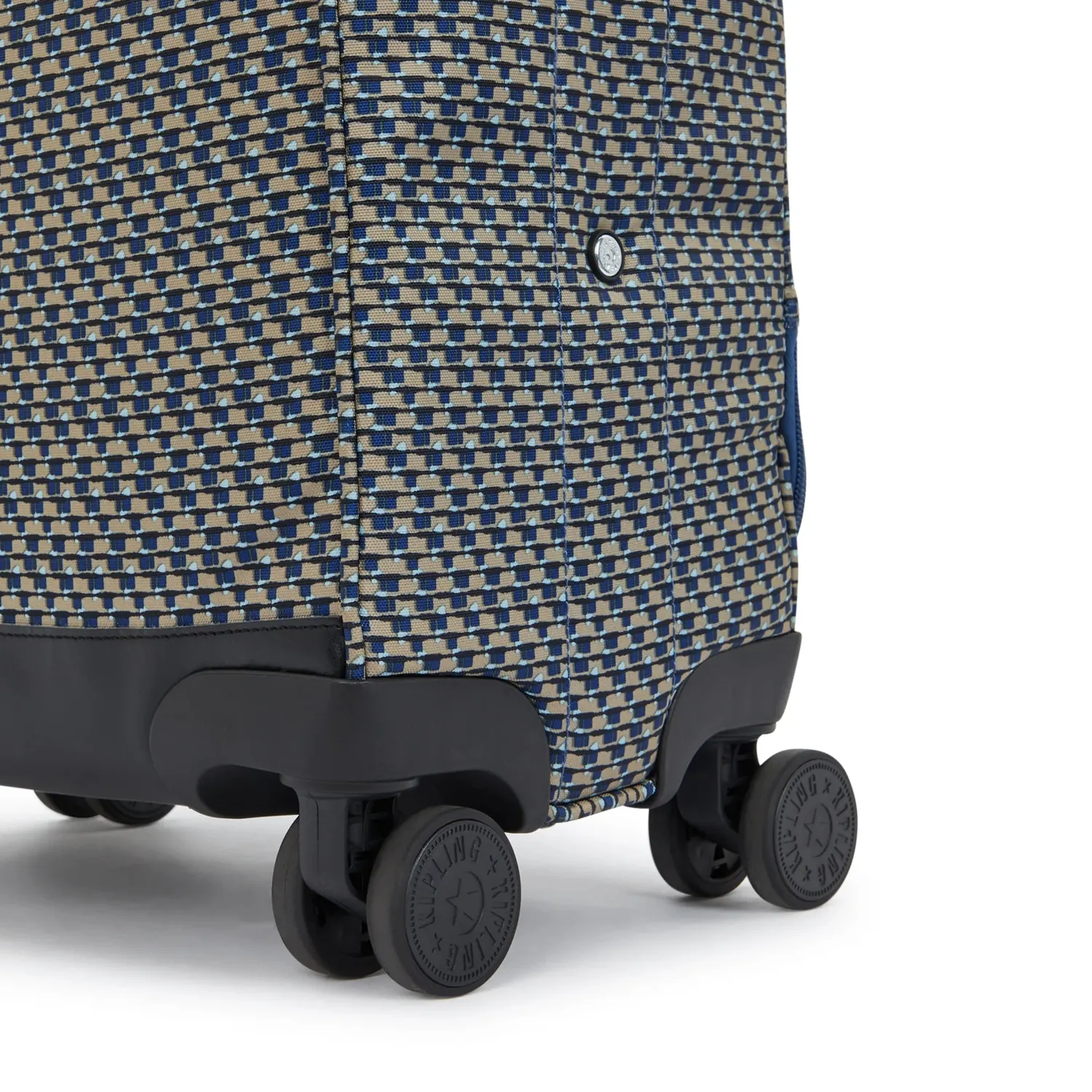 Kipling Jet S handbagagekoffer Klein Blue on Wire met TSA-slot