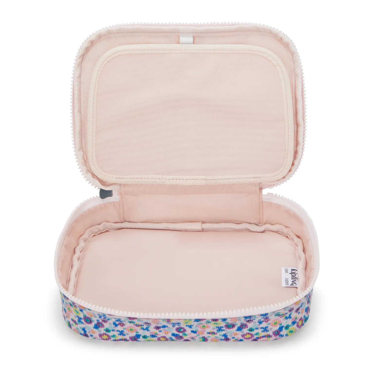 Kipling 100 Pens pennenzak Groot Digi Flower Print lussen