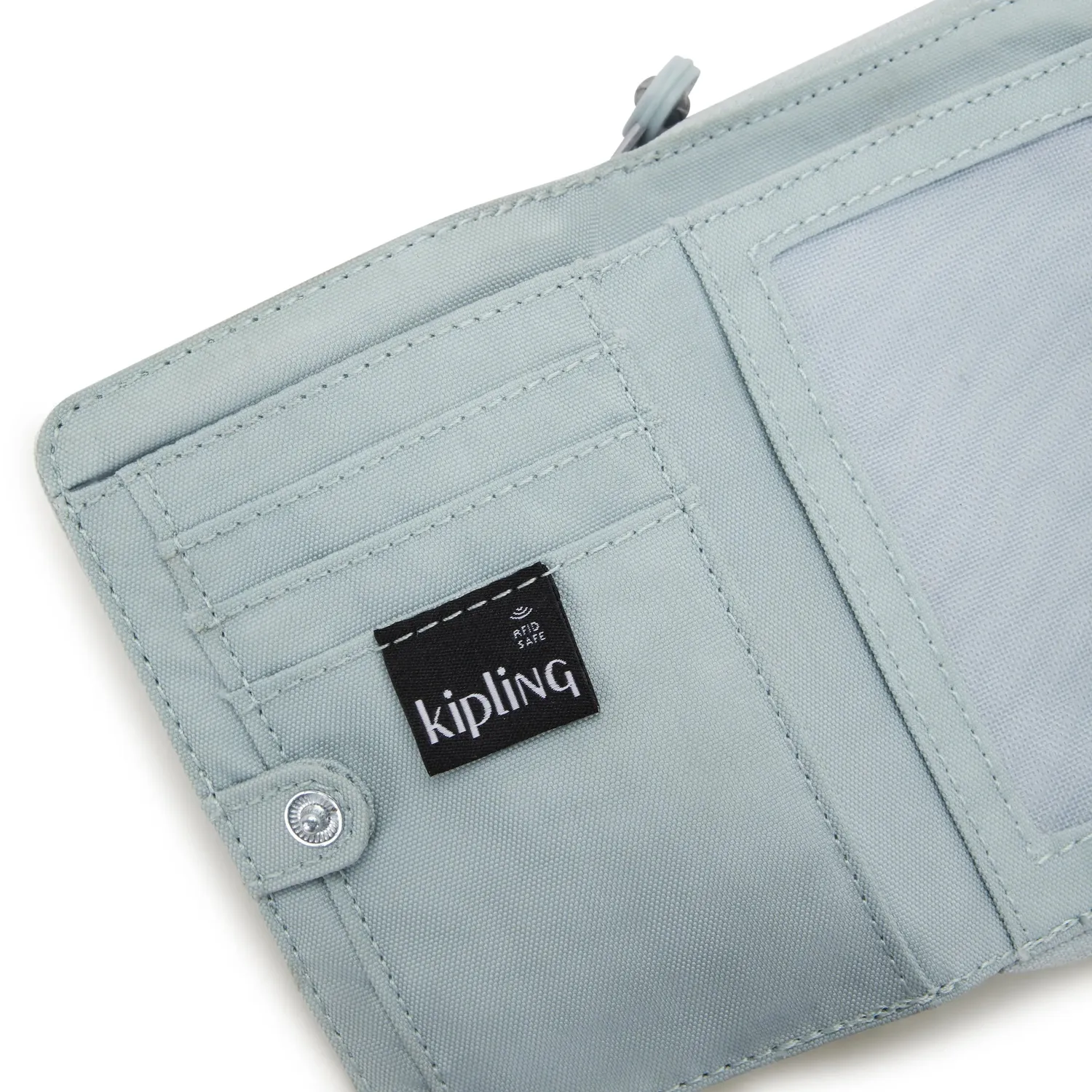 Kipling Money Love portemonnee Breezy Blue Medium RFID