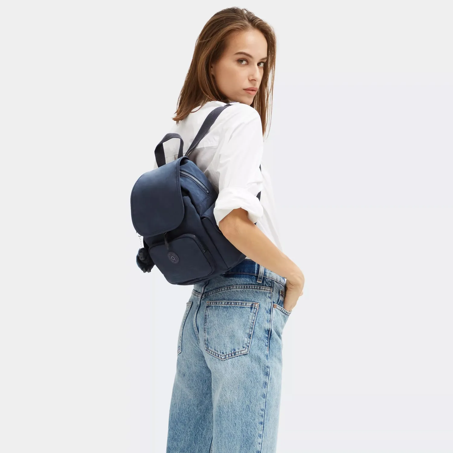 Kipling City Pack Mini rugzak Blue Bleu 2 extra klein blauw