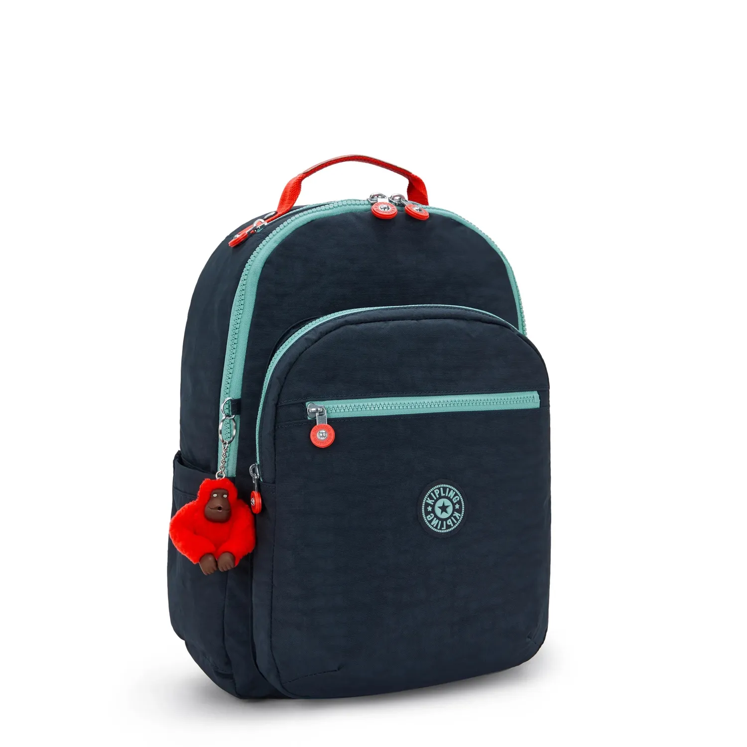 Kipling Seoul rugzak Groot Cosmo Blue Combo waterafstotend