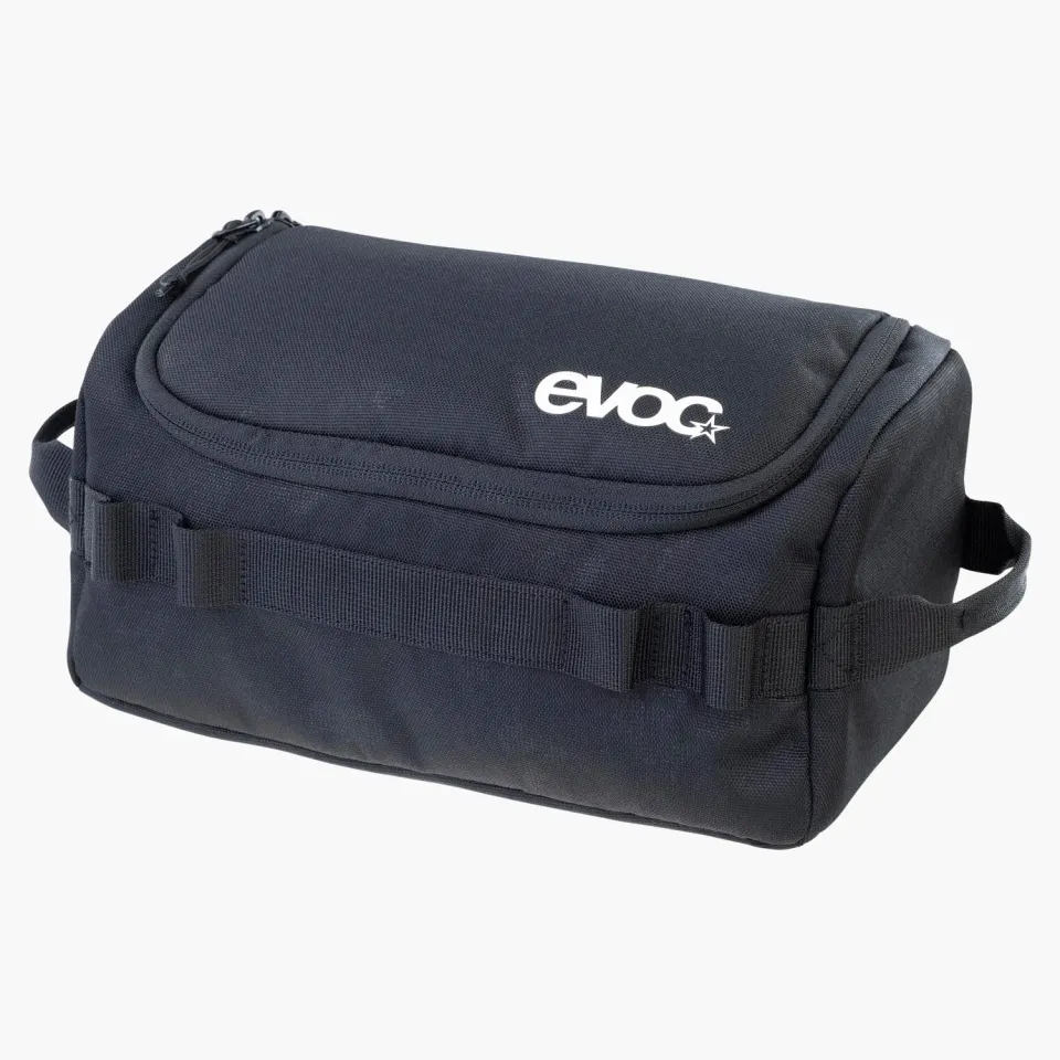 Evoc Wash Bag toilettas zwart met haak